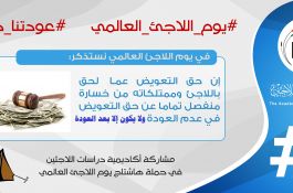 اللاجئون الفلسطينيون 