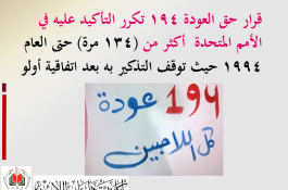 اللاجئون الفلسطينيون 
